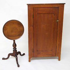 3-4735 and 574-3394 Candlestand and Cupboard