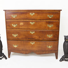 39791 and -955 Chest of Drawers and Owl Andirons