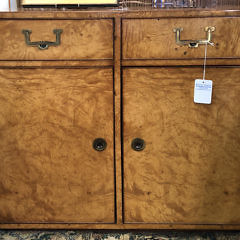 Pair of Vintage John Widdicomb Campaign Style Chests