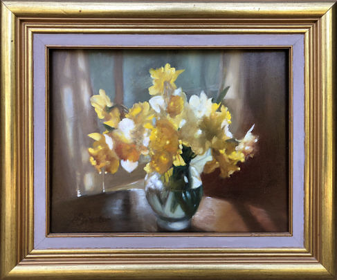 441-4600 Paul Longnecker "Daffodil Still Life"