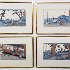 66-4323 Utagawa Hiroshige Wood Block Prints