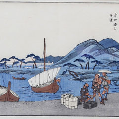 Set of Four Utagawa Hiroshige Woodblock Prints