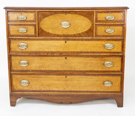 Chest of Drawers with Desk_2158