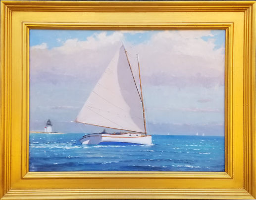 William Lowe Catboat-Nantucket