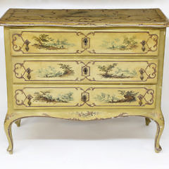 38090 French Painted Chest of Drawers