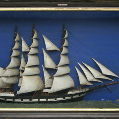 40954 Schooner Shadowbox