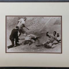 Group of 4 Vintage Historical Baseball Framed Photographs