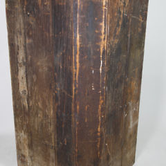 18th Century Nantucket Pine Glazed Door Corner Cabinet