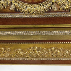 Fine French Ormolu Mounted and Parquetry Inlaid Louis XVI Lady’s Mechanical Cylinder Desk, mid 19th Century