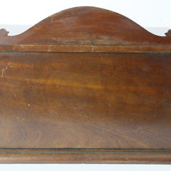 English Mahogany Sideboard-Form Tea Caddy, Mid 19th Century