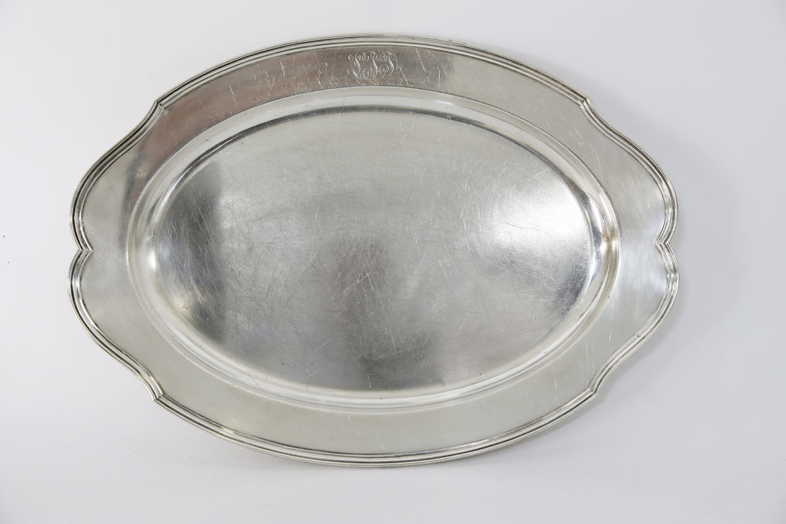 Sterling Silver Meat Platter Sterling Silver Meat Platter in the