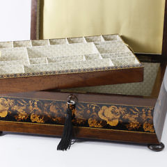 English Turnbridgeware Sewing Box, circa 1840