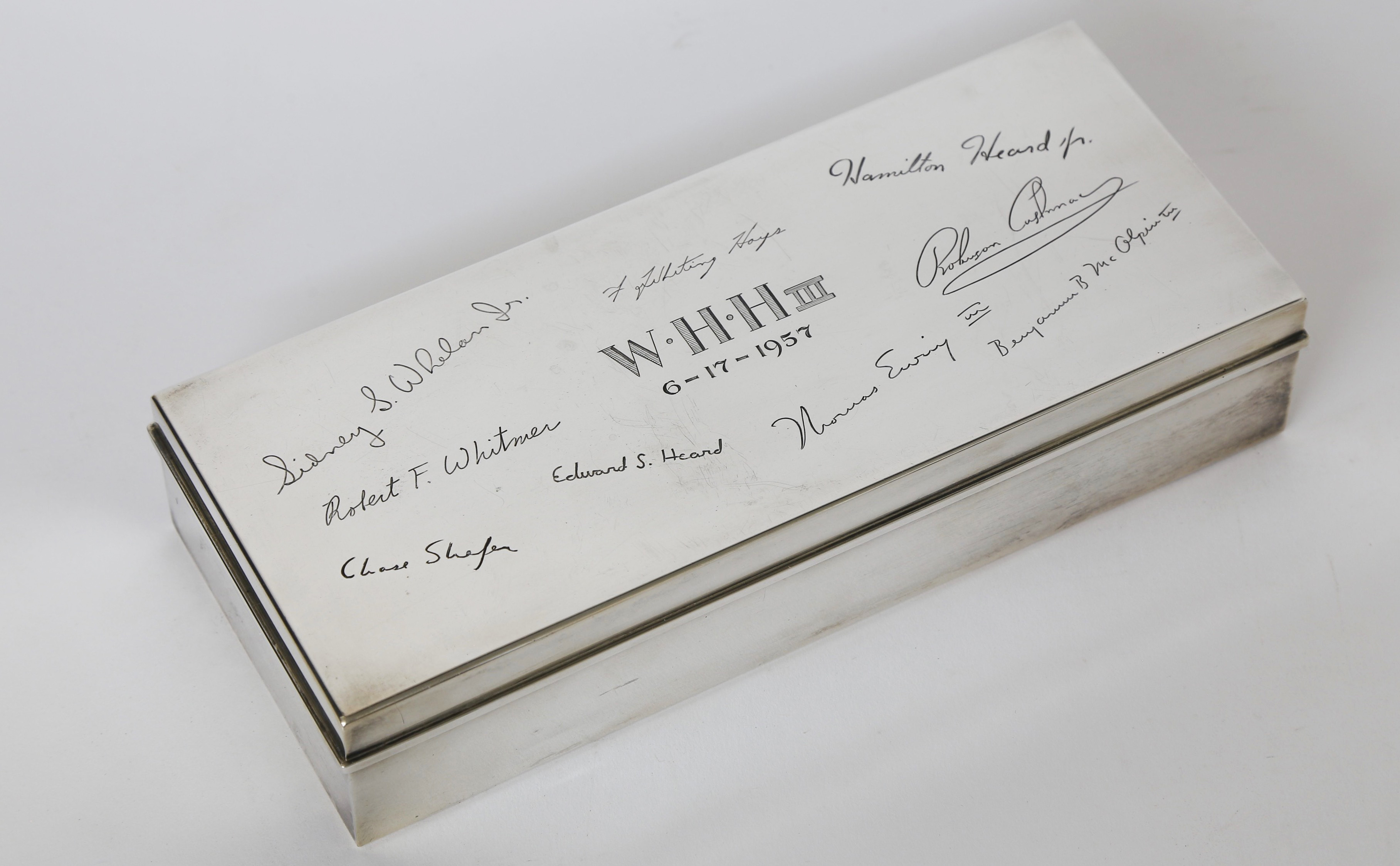 Tiffany and Co. Box Tiffany and Co. Sterling Silver Presentation Box