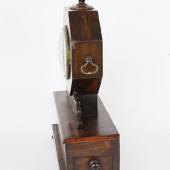 Robert Jobe – London – Rosewood Mantel Clock, 19th Century