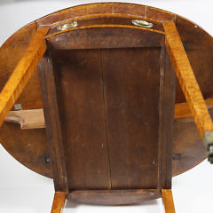 American Federal Bird’s-Eye-Maple and Mahogany Pembroke Table, circa 1800