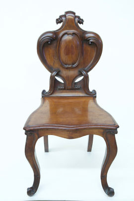 41065 Mahogany Hall Chair Front_MG_2584