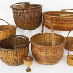 Assortment of Nantucket Lightship Baskets October 12_MG_2742