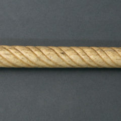 Whaleman Carved Whale Ivory and Whalebone Cane