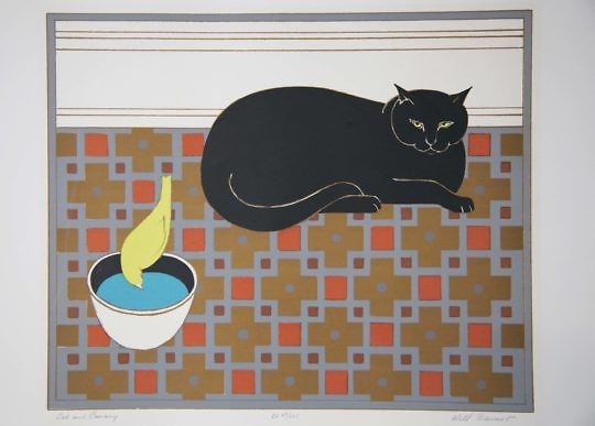 16-93 Will Barnet Cat and Canary B_MG_3638