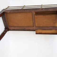 William IV Mahogany Server with Brass Double Rail, circa 1830-1837