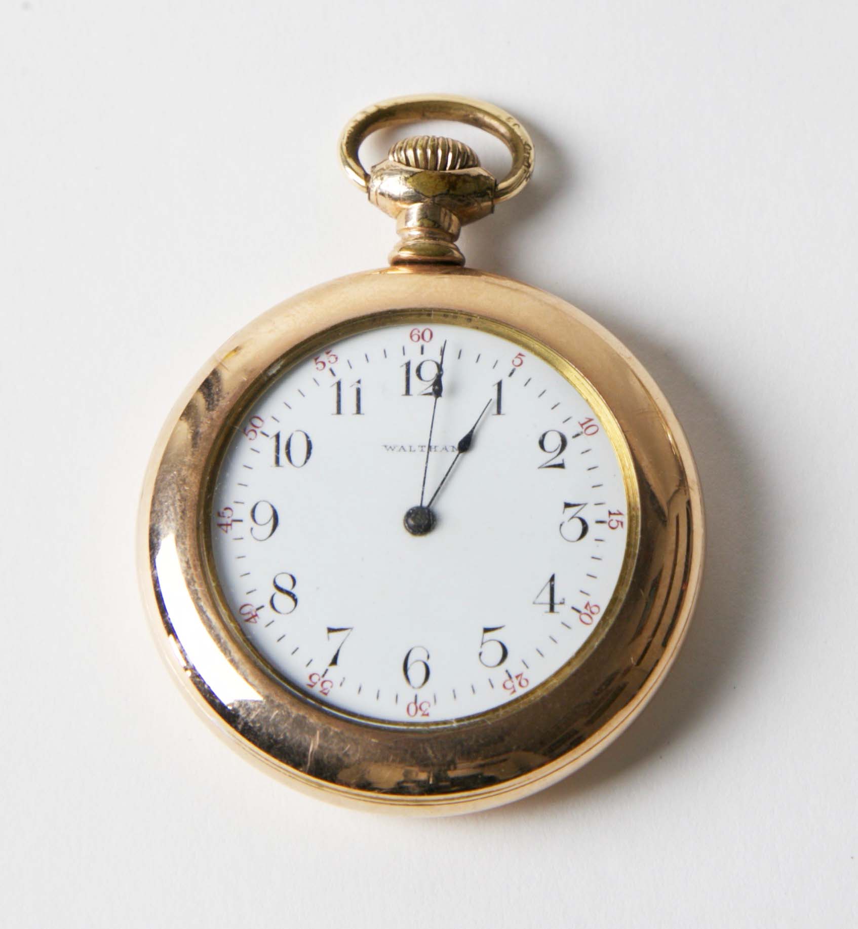 Waltham Pocket Watch Waltham Gold Filled Pocket Watch Rafael Osona