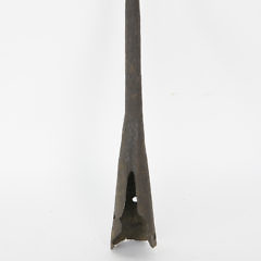 Signed Wrought Iron Blubber Spade, 19th Century