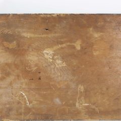 American Painted Pine 7-Lift Half Hull Plaque, circa 1860