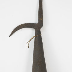 Two Wrought Iron and Wood Gaffs, 19th Century