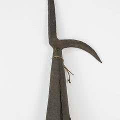 Two Wrought Iron and Wood Gaffs, 19th Century