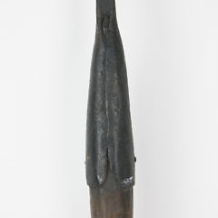 Wrought Iron Blubber Spade with Wood Handle, 19th Century