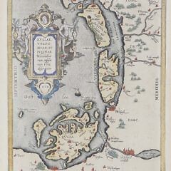 Holsatiae Descriptio. Marco Iordano Holsato – Atlas Map, circa 1603