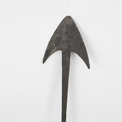 Wrought Iron Double Flue Whaling Harpoon, circa 1840-1850