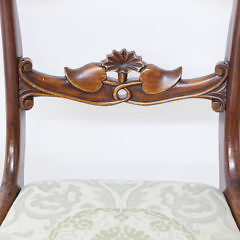 Set of Eight English Mahogany Dining Chairs, circa 1840