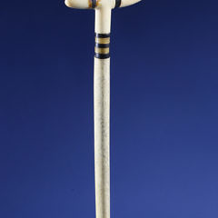 Whaler Made Whale Ivory, Whalebone and Baleen Cane, circa 1870