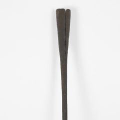 Wrought Iron Toggle Whaling Harpoon Initialed “JDO”, 19th Century