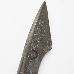 Wrought Iron Toggle Whaling Harpoon Initialed “JDO”, 19th Century