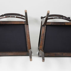 Pair of Regency Mahogany Open Armchairs, circa 1820