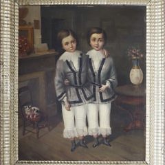 8-4900 Portrait of Twins Oil A_MG_5443