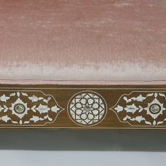 Seashell Encrusted Chaise Lounge