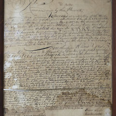 Nantucket, September 9th 1835 Deed of Purchase of Land from the Reformed Methodist Church for One Dollar