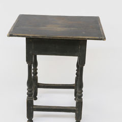 American Pine One Drawer Side Table, 18th Century