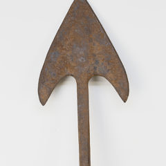 Wrought Iron Double Flue Whaling Harpoon, circa 1840-1850