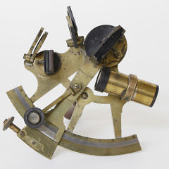 Troughton & Simms London 4-Inch Radius Miniature Sextant, circa 1840