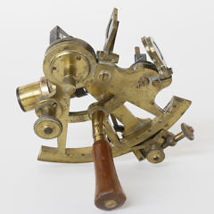 Troughton & Simms London 4-Inch Radius Miniature Sextant, circa 1840