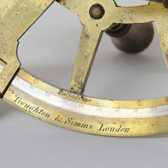 Troughton & Simms London 4-Inch Radius Miniature Sextant, circa 1840