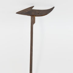 Wrought Iron Darting Gun Toggle Whaling Harpoon, circa 1865