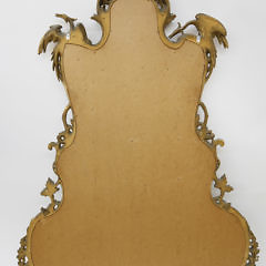 Chinese Chippendale Style Gesso and Giltwood Overmantle Mirror, 19th Century