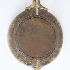 English Carved Gilt Convex Mirror, circa 1820