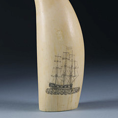 37-4823 Scrimshaw Sperm Whale Tooth American Ship A_MG_6163