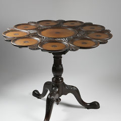 Georgian Mahogany Tripod Supper Table, circa 1820